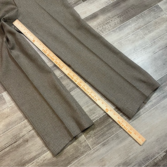 Awesome Vintage 70s Plaid Pants Talon Zipper - Picture 7 of 10